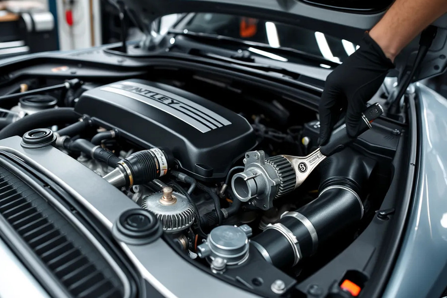 Bentley Car Coolant System Repair in Dubai