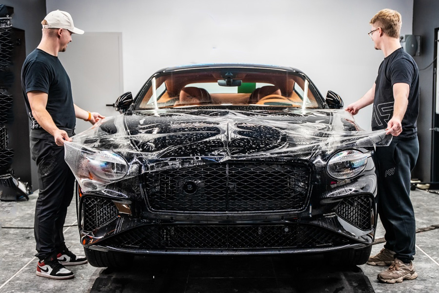 Bentley Car Paint Protection Film in Dubai
